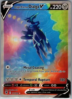 Origin Forme Dialga V 177/189 SWSH10: Astral Radiance - Pokemon Card - NM - Image 1