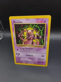 Pokemon TCG Mewtwo Promo Card #14/53 LP Condition - Image 3