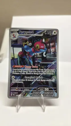 Pokemon Porygon-Z TCG Holo Card 214/182 Sv04: Paradox Rift Illustration Rare - Image 1