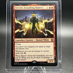 MTG Magic the Gathering Electro, Assaulting Battery Marvel's Spider-Man - Image 1