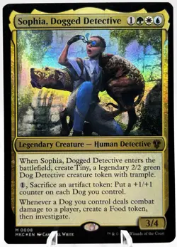 Sophia, Dogged Detective 0008 Foil Murders at Karlov Manor MKC MTG NM - Image 1