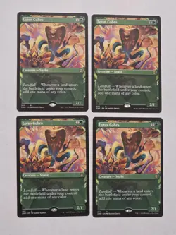 4x Lotus Cobra - Showcase - Zendikar Rising - Near Mint - MTG - Image 1