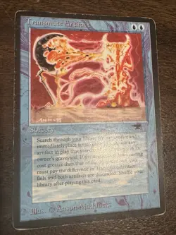 MTG - Antiquities - Transmute Artifact - MP - Uncommon - Image 1