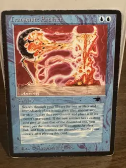 MTG - Antiquities - Transmute Artifact - MP - Uncommon - Image 3