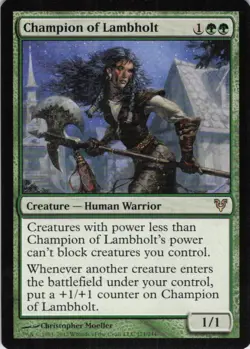 MTG Champion of Lambholt (171) | LP | Avacyn Restored {AVR} - Image 1