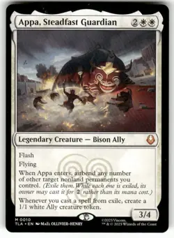Appa, Steadfast Guardian 10 NM MTG Avatar: The Last Airbender Magic - Image 1