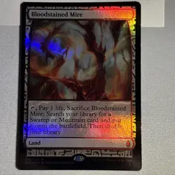 MTG Foil Bloodstained Mire Zendikar Expeditions 1 Of 3 - Image 3