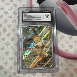 CGC 10 Eevee 173 Sv: Scarlet & Violet Promo Cards Holo - Image 1