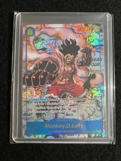 2025 One Piece Card Game MANGA ALTERNATE ART OP11-118 MONKEY D. LUFFY - Image 2