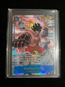 2025 One Piece Card Game MANGA ALTERNATE ART OP11-118 MONKEY D. LUFFY - Image 3