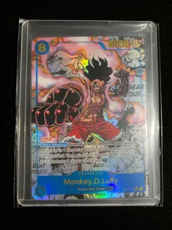 2025 One Piece Card Game MANGA ALTERNATE ART OP11-118 MONKEY D. LUFFY - Image 4