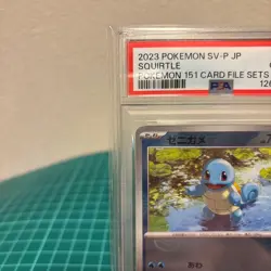 Pokemon Card [PSA10] Squirtle 061/SV-P Promo 151 Card File Set - Image 2