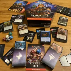 Magic The Gathering Game Night: Free for All 2022 + Starter 2x Decks + Cards - Image 1