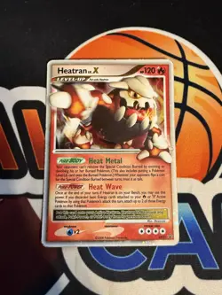 Heatran Lv. X - DP31 - Pokemon Diamond & Pearl Promo Ultra Rare Card HP - Image 1