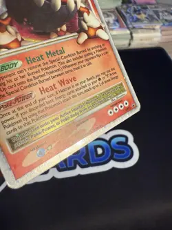 Heatran Lv. X - DP31 - Pokemon Diamond & Pearl Promo Ultra Rare Card HP - Image 3
