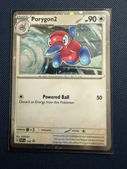 Pokemon TCG Porygon2 138/SVP Cosmo Holo Promo Card - Image 1