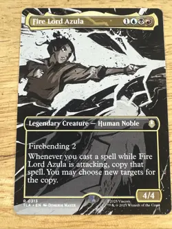 Fire Lord Azula (0313) - Borderless R MTG Avatar: The Last Airbender M/NM ENG - Image 1