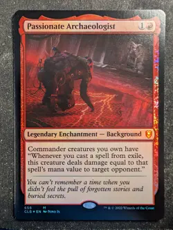 Passionate Archaeologist - Foil - Commander Legends Baldur's Gate (MTG) - Image 1
