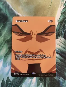 Cruel Tutor (Borderless)- Avatar: The Last Airbender- (Non-Foil)(NM) - Image 1