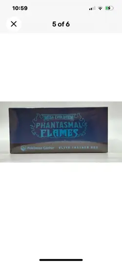 Pokemon TCG Phantasmal Flames | Pokemon Center ETB | New & Sealed - Image 3