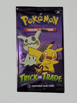 2023 Pokemon Trick Or Trade BOOster Pack TCG x1 - Image 1