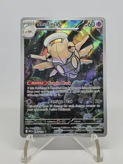 Shedinja 144/132 Illustration Rare Full Art Pokemon Mega Evolutions - Image 1