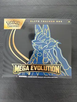Pokemon TCG Mega Evolutions Lucario Elite Trainer Box ETB - Same Day Shipping 🚚 - Image 1