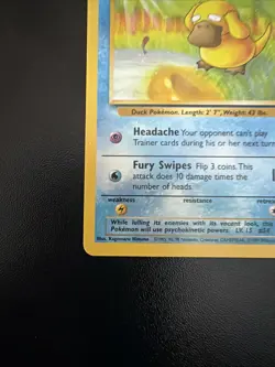 Psyduck 53/62 Pokemon TCG Fossil - 1st Edition Non-Holo - WOTC 1999 - NM - Image 5