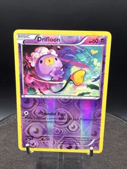 Pokemon - Drifloon - 46/114 - XY Steam Siege - Reverse Holo - NM - Image 2