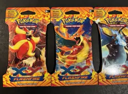 Rare Pokemon XY FLASHFIRE Art Set SLEEVED Packs- SEALED 820650108877 - Image 2