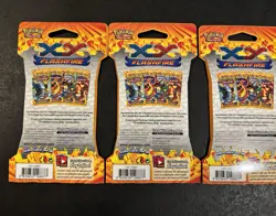 Rare Pokemon XY FLASHFIRE Art Set SLEEVED Packs- SEALED 820650108877 - Image 5