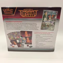 Sealed Pokemon Center TCG Scarlet & Violet Obsidian Flames Sealed ETB SV03 EL008 - Image 4