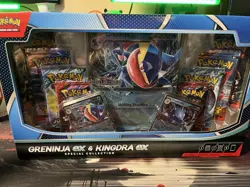 5x Pokemon Greninja Ex Kingdra Ex Special Collection Factory Sealed In Hand - Image 1