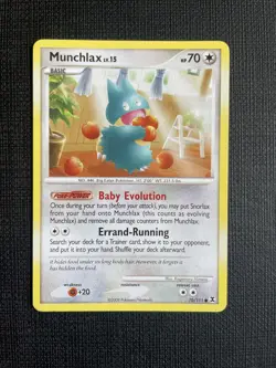 Munchlax 70/111 Rising Rivals Pokemon TCG Non Holo Common - MP/LP - Image 1