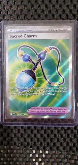 Sacred Charm 122/094 -2025 Pokemon Phantasmal Flames - Full Art - Image 1