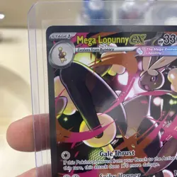 Mega Lopunny ex 128/094 Special Illustration Rare Pokemon TCG Phantasmal Flames - Image 3