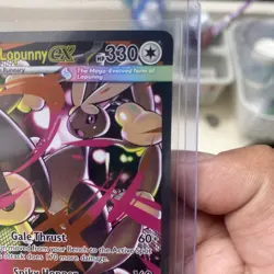Mega Lopunny ex 128/094 Special Illustration Rare Pokemon TCG Phantasmal Flames - Image 4