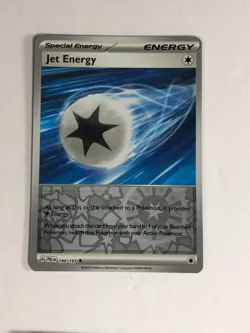 Pokemon TCG Paldea Evolved Reverse Holographic Jet Energy 190/193 - Image 1