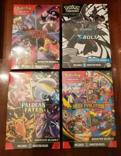 Pokemon AssortedBooster Bundle - Lot Of 4 - Sealed - Image 1