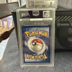 1999 Pokemon Game 1st Edition Shadowless Impostor Prof Oak #73 PSA 9 - Image 2
