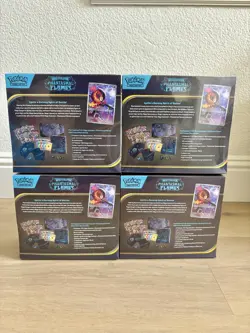 Pokemon TCG Lot of (4) Phantasmal Flames Elite Trainer Box ETB NEW/Sealed - Image 2