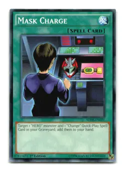 Mask Charge - SDHS-EN021 1st Edition - YuGiOh-LP - Image 1