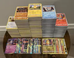 Huge Lot of 2300+ Korean & Chinese Pokemon Cards - Image 1