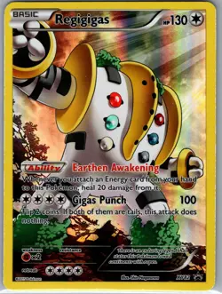 Regigigas XY82 XY Promos - Pokemon Card - NM - Image 1