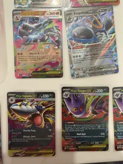 Pokemon TCG Mega Evolution Phantasmal flames EX Set If 11 Cards. - Image 1
