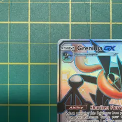 Greninja GX SV56/SV94 Pokemon Hidden Fates Holo Full Art Card - Image 4