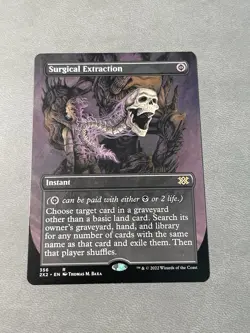 Surgical Extraction - Borderless - Double Masters 2022 - MTG 2X2 NM - Image 1