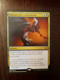 MTG Glimpse the Unthinkable Modern Iconic Masters NM MTG Magic the Gathering - Image 1