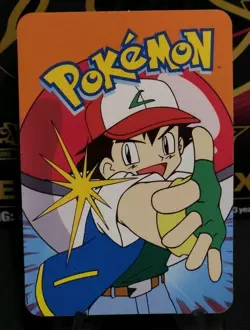 Pokemon Caterpie vending prism holofoil card, vintage #010, Nintendo - Image 2