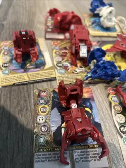 Huge Lot Bakugan Battle Brawlers Cards Magnetic Cards Vintage Cases Assorted - Image 5